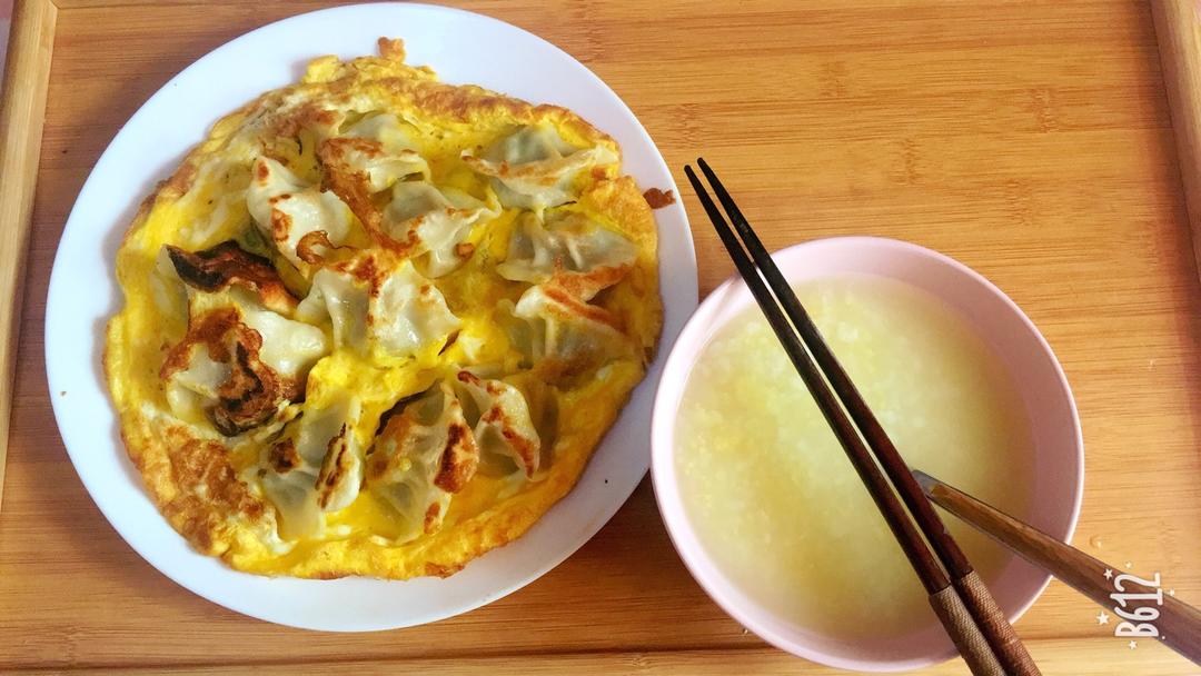 懒人快手抱蛋煎饺