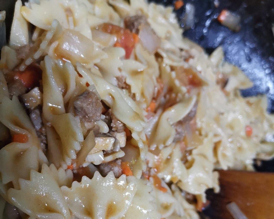 蝴蝶面（百无聊赖尝试版）的做法