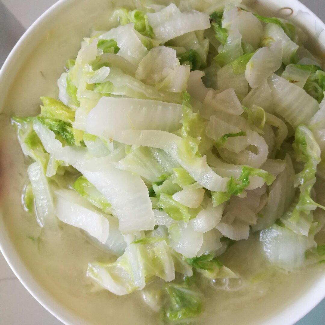 食物本身的味道—清炒白菜