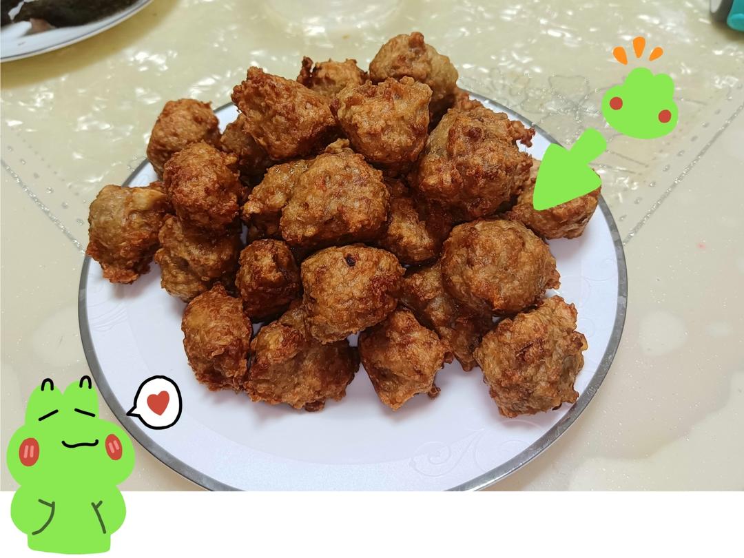 挑逗味蕾的莲藕肉丸的做法