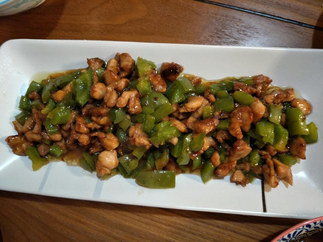 青椒炒鸡腿肉（大厨级别）