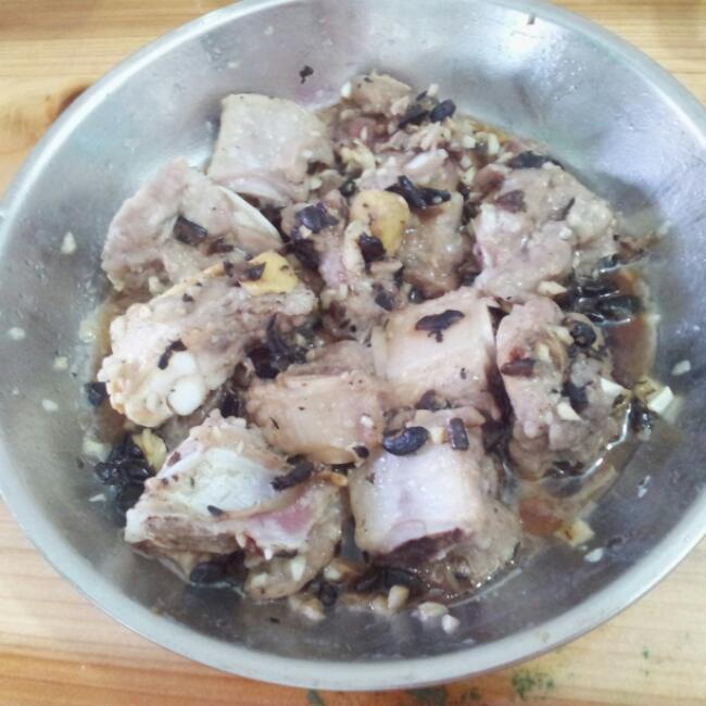 豆豉蒸排骨