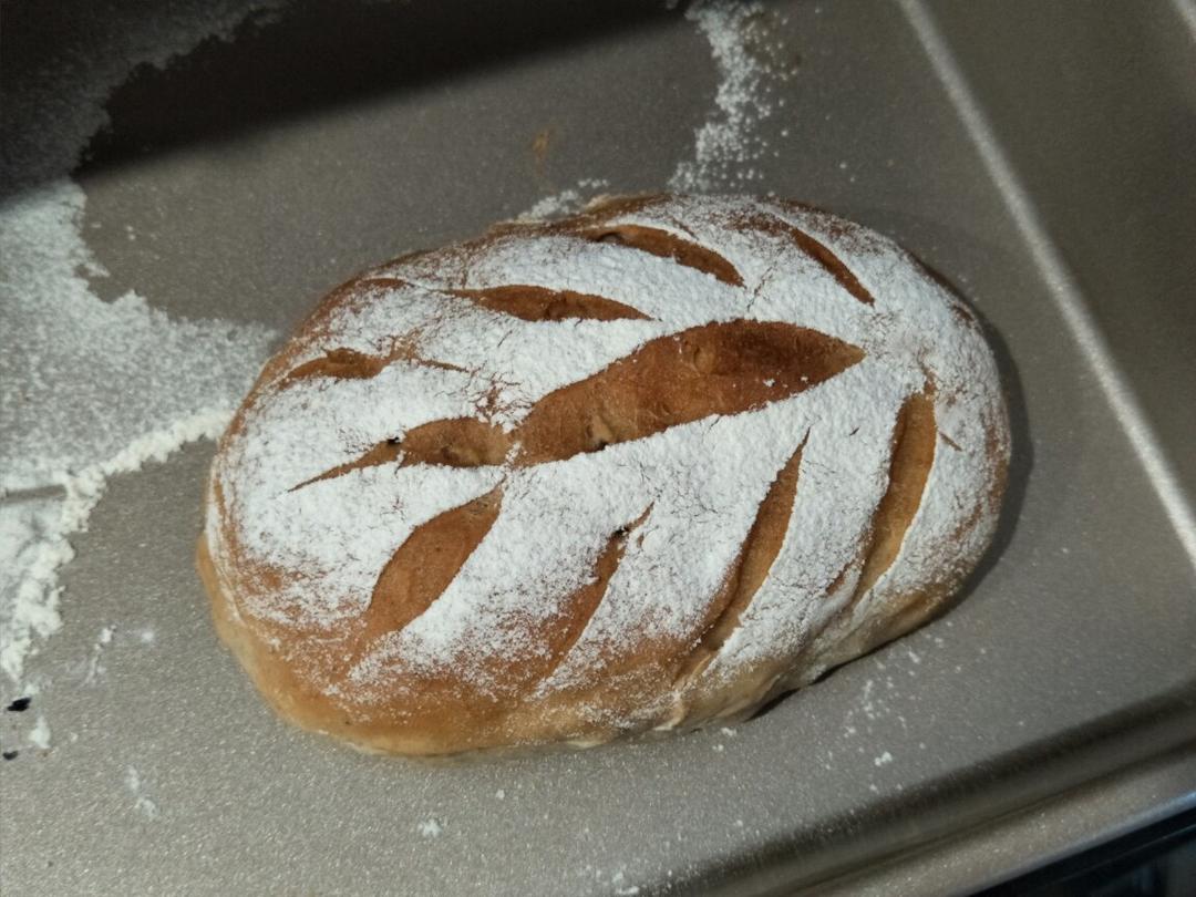 全麦核桃包～软欧包