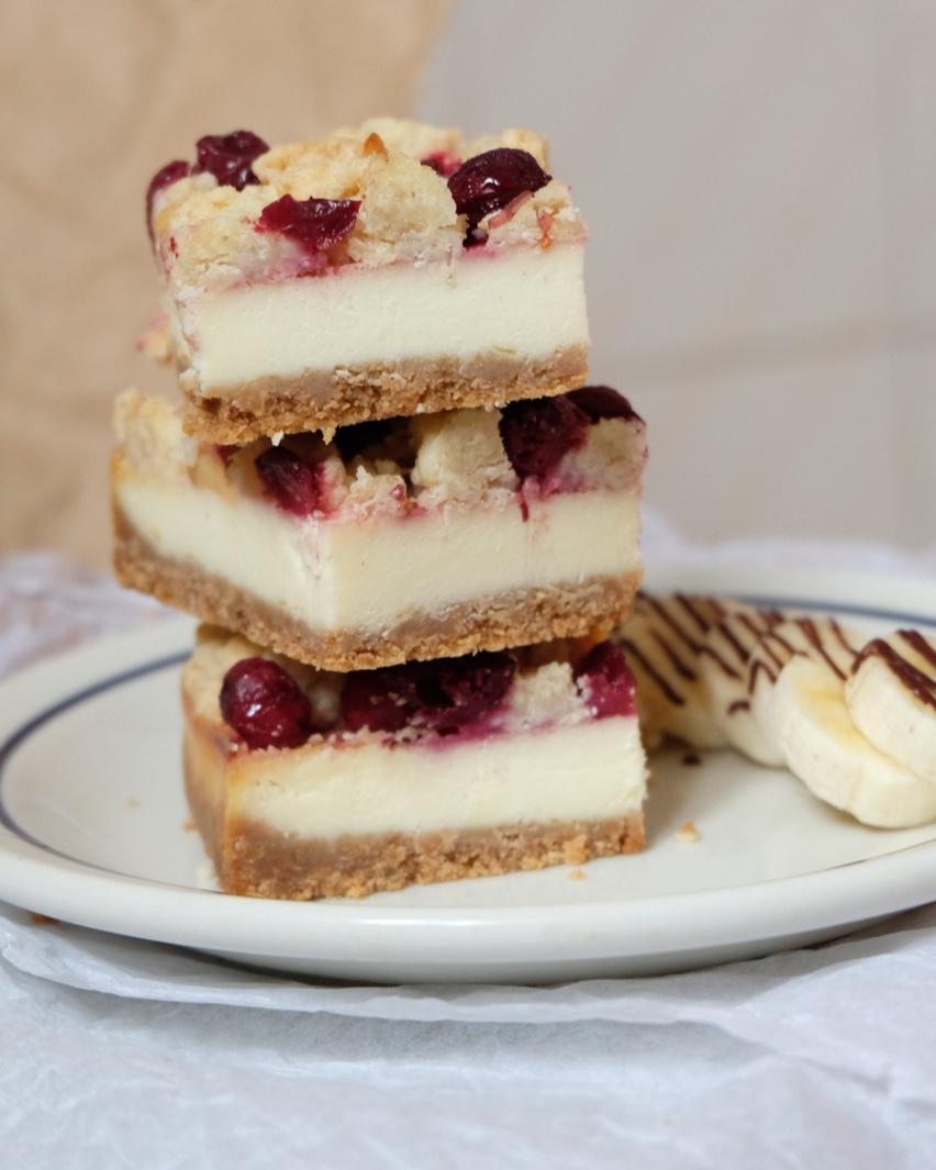 蔓越莓蘋果重乳酪蛋糕·Cranberry Apple Cheese Cake （有圖）