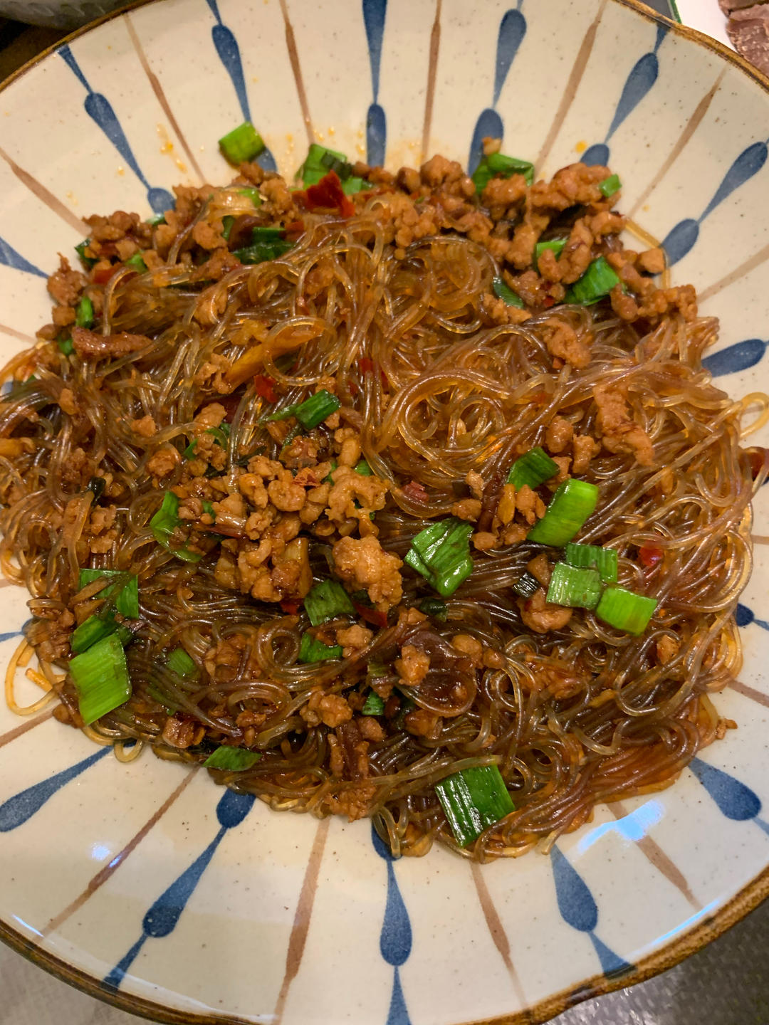 肉末粉丝煲（蚂蚁上树，干捞粉丝煲）