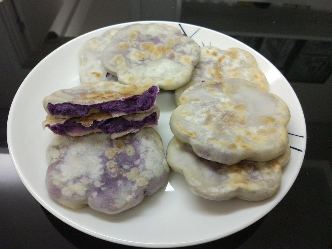 紫薯馅饼