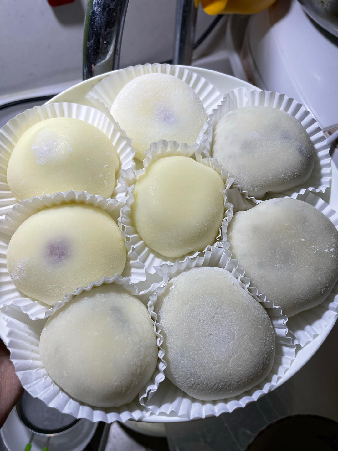 雪媚娘（微波雪媚娘皮，超便捷又不失好吃）