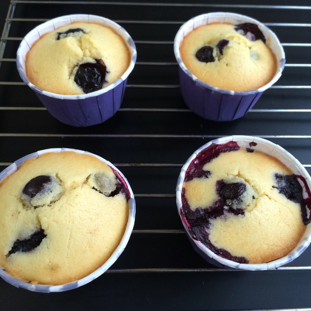超好吃的蓝莓麦芬