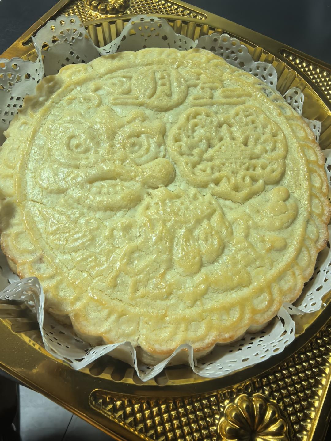 超酥软奶味十足 奶酥月饼
