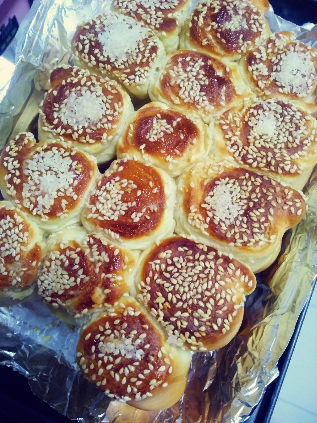 蜂蜜脆底小面包