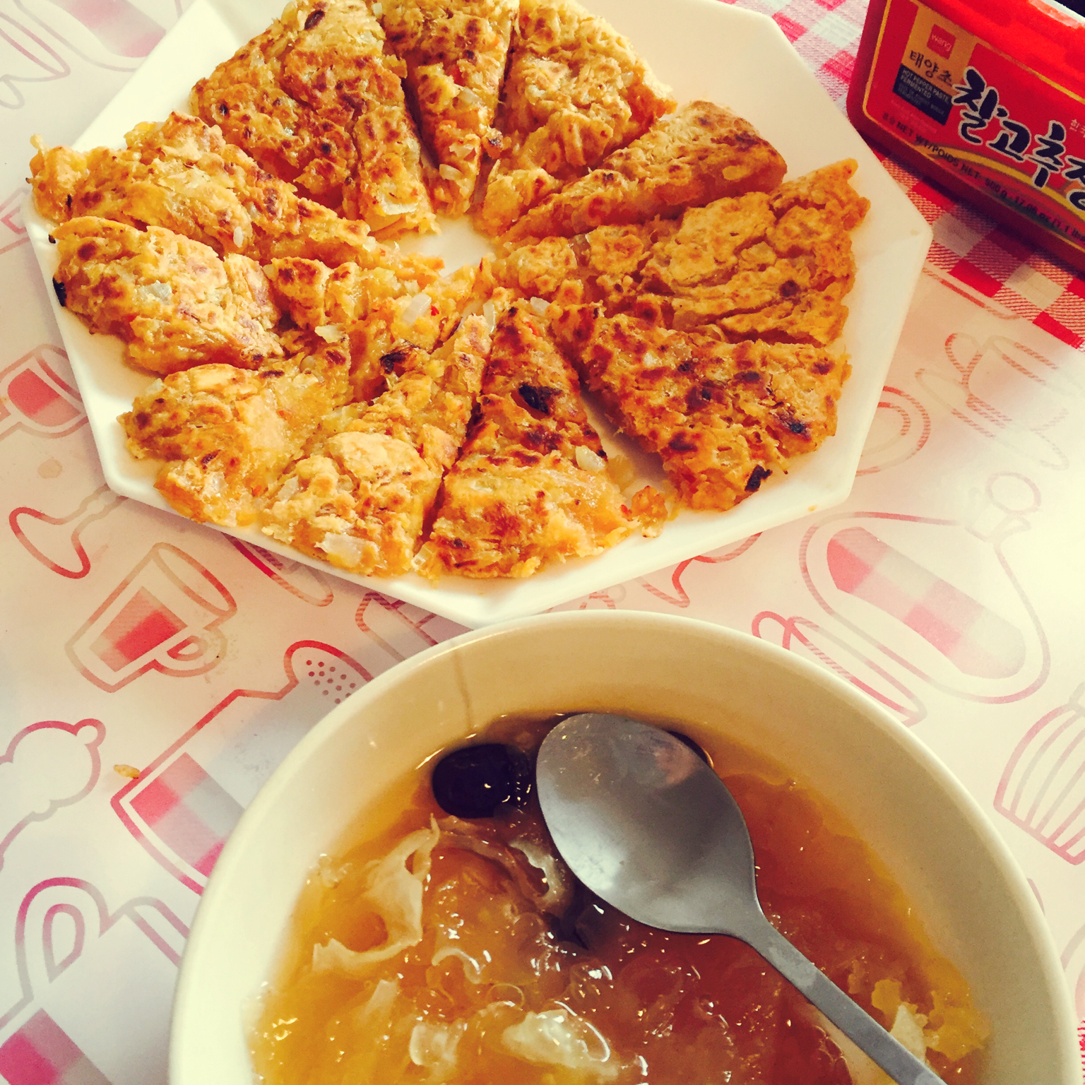 15分钟完成韩式泡菜饼／辣白菜饼