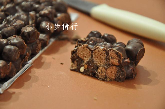 香浓酥脆可可球巧克力板的做法