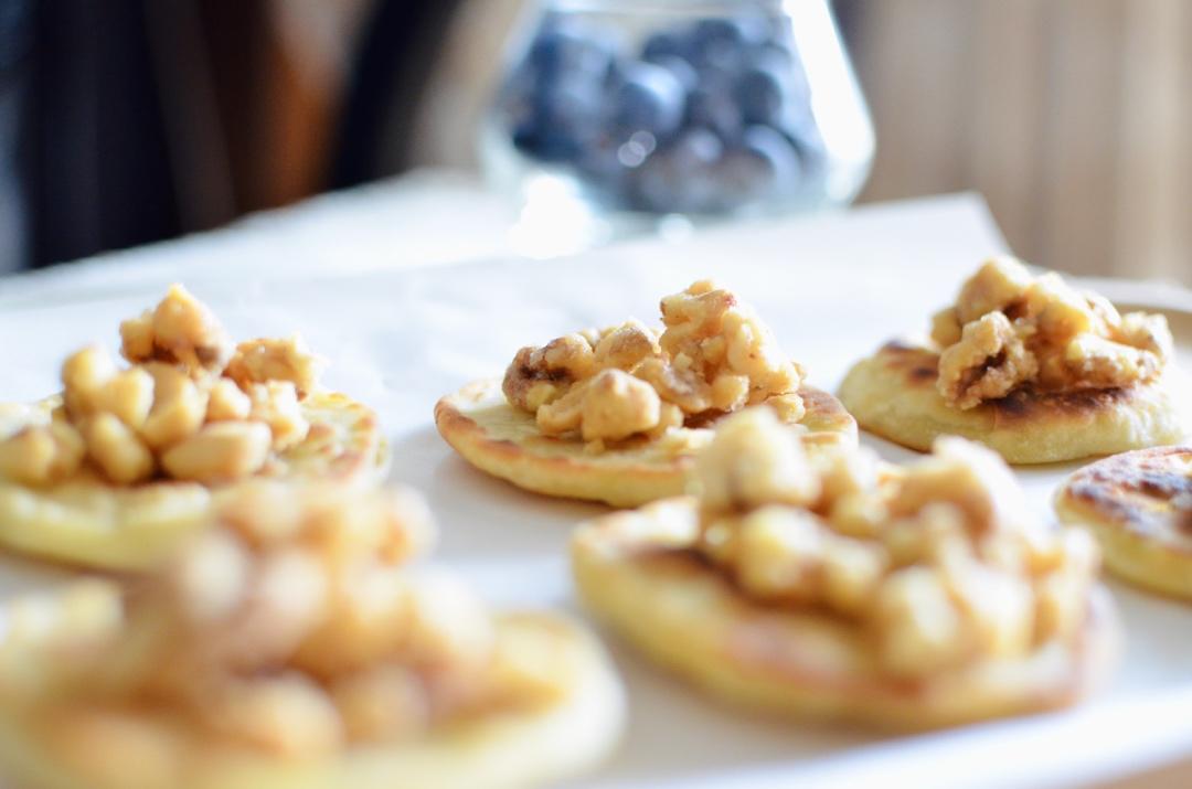 坚果奶油乳酪薄脆饼