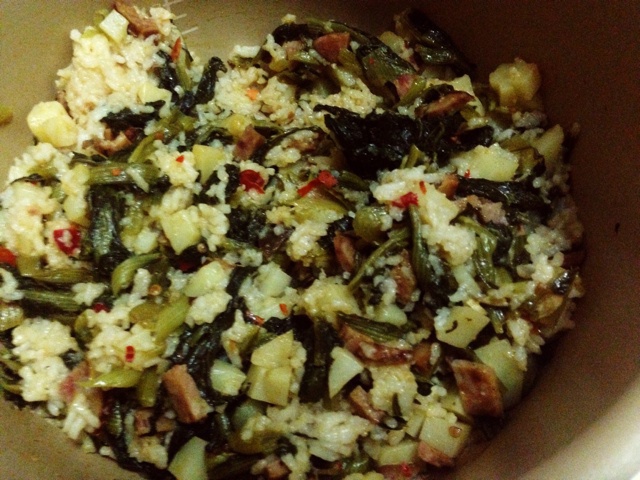 土豆焖饭（电饭锅版）