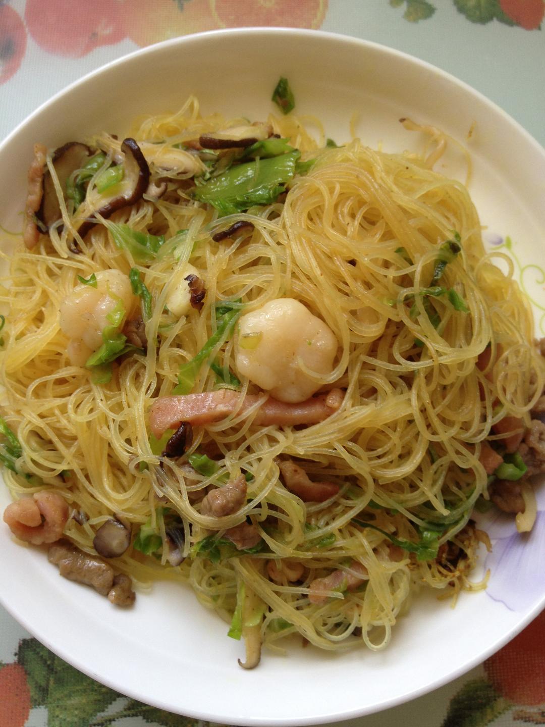 星洲炒米粉的做法