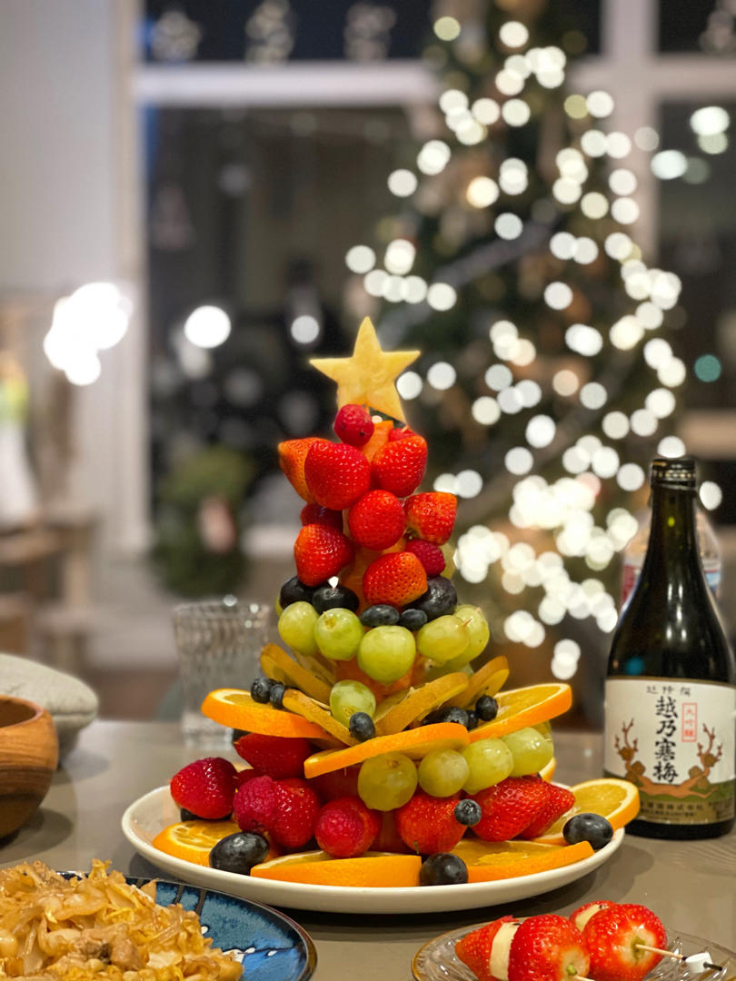 【水果圣诞树】