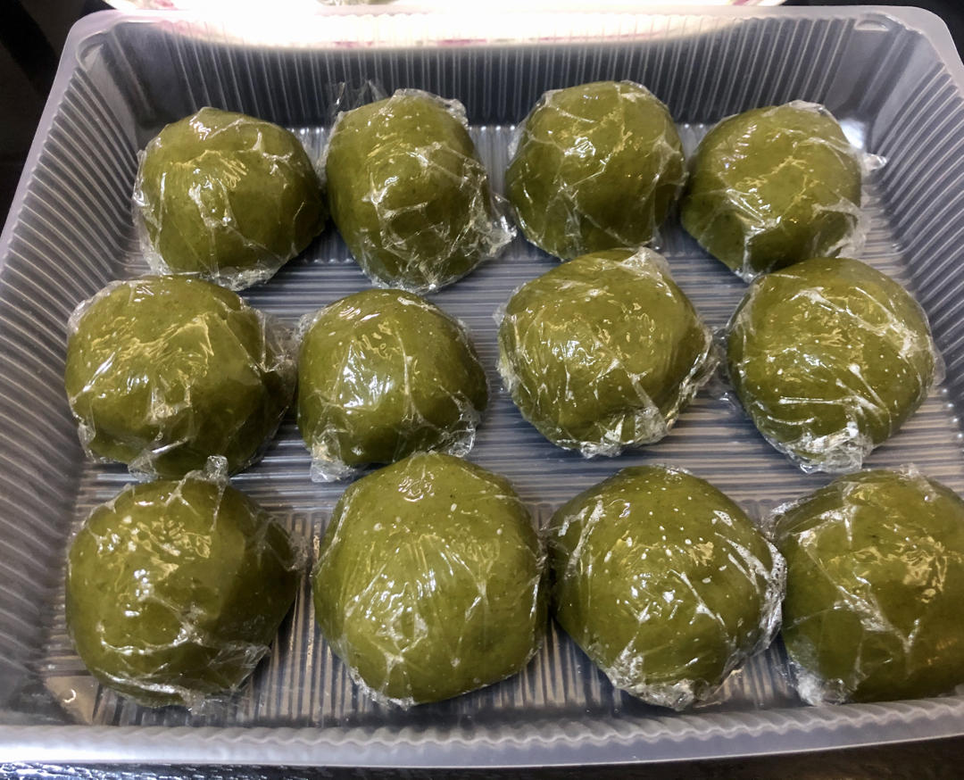 青团 | 流沙花生黑芝麻馅