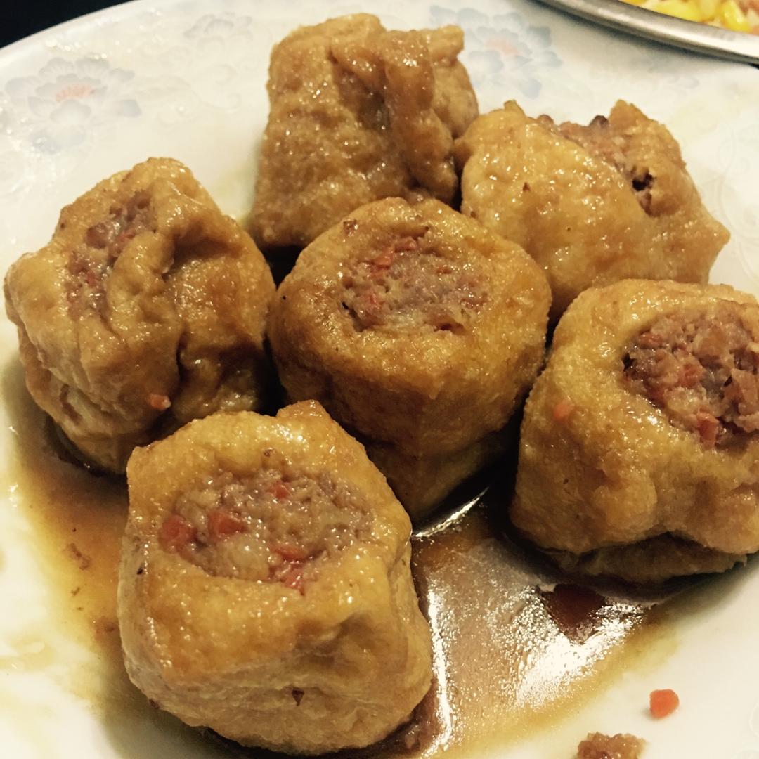 娟子肥嘟嘟做的豆腐酿