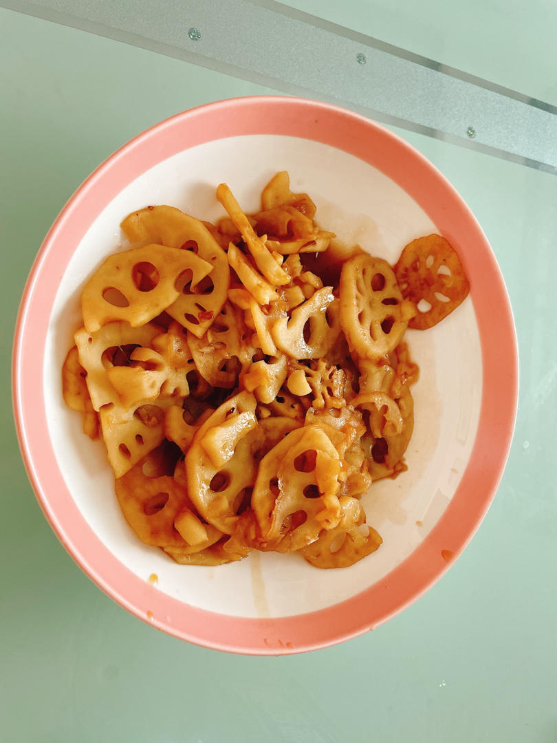 最简单味道惊艳的糖醋藕片