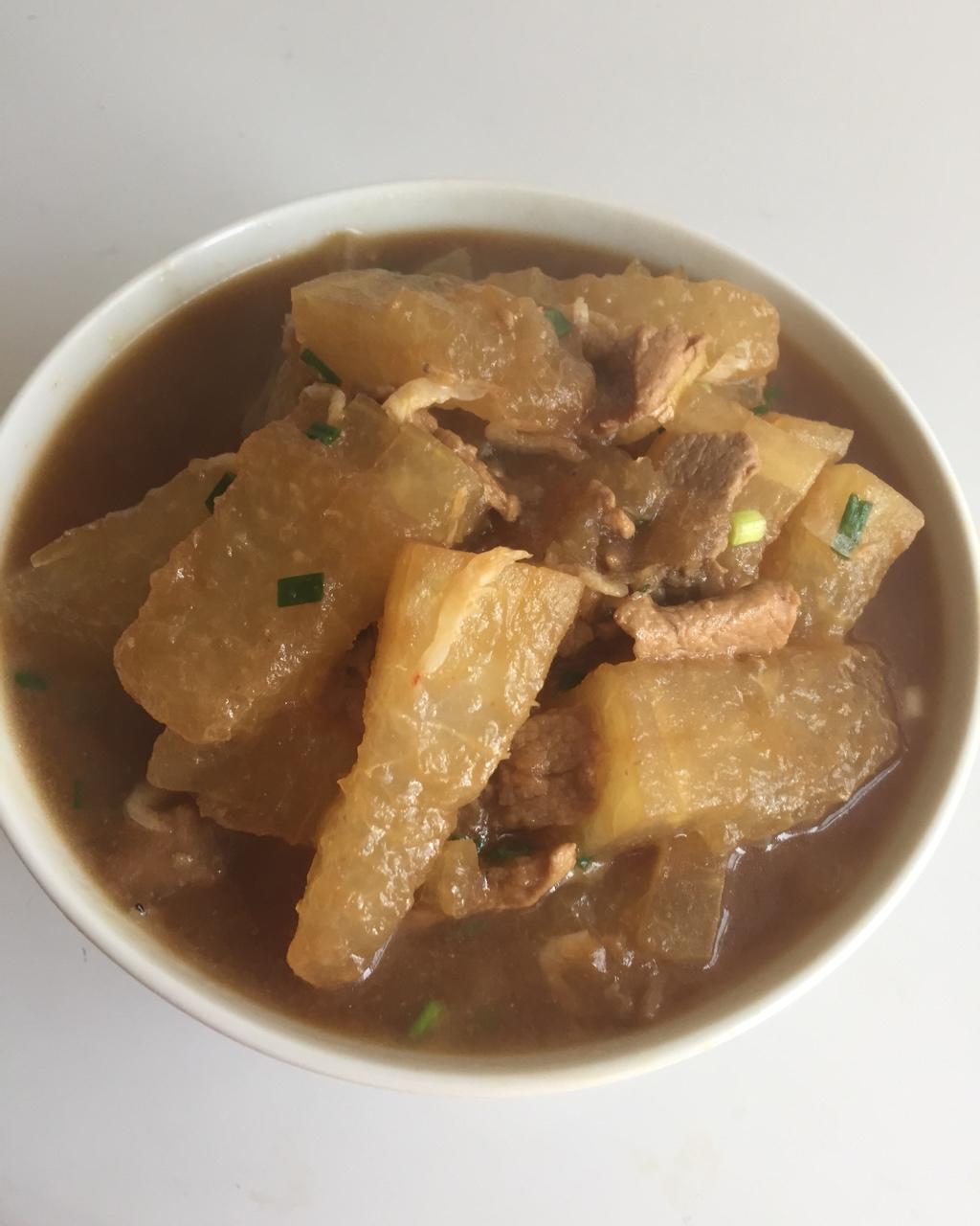 简单又好吃的红烧冬瓜