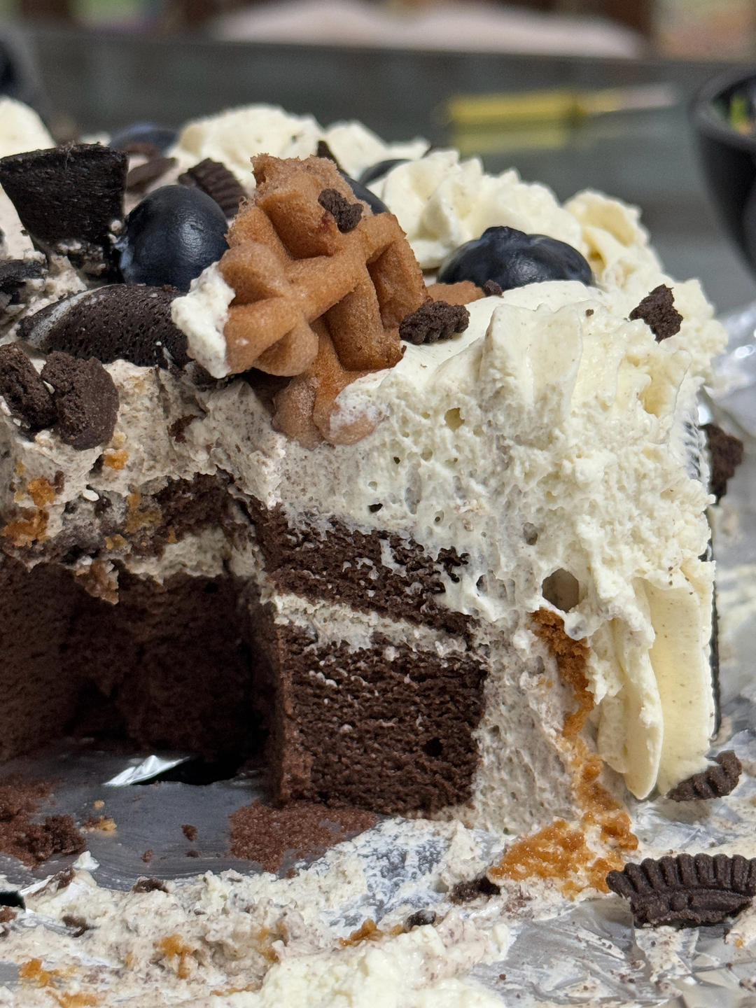 「小高姐」完美六寸巧克力戚风|水浴法