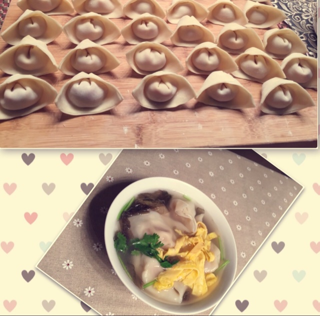 元宝馄饨的包法