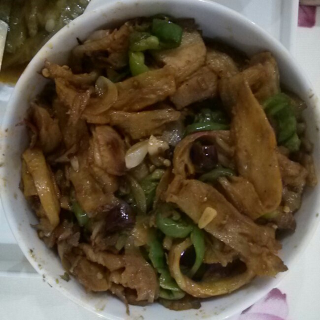干锅手撕面筋