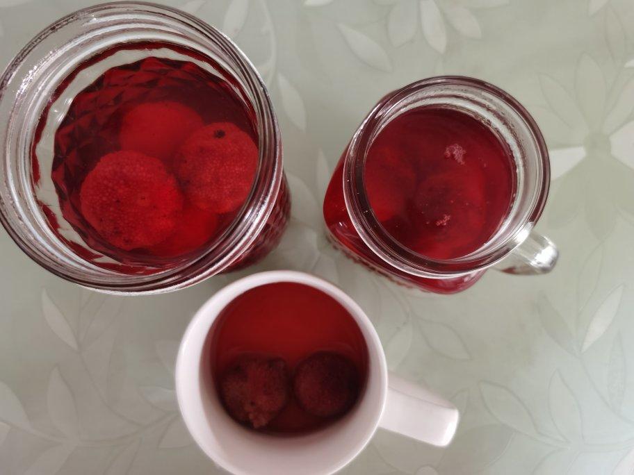 夏季冰爽杨梅饮（低糖），超快手简单做法，酸酸甜甜很优秀