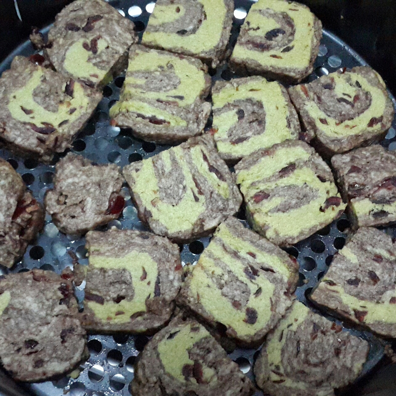 空气炸锅蔓越莓曲奇