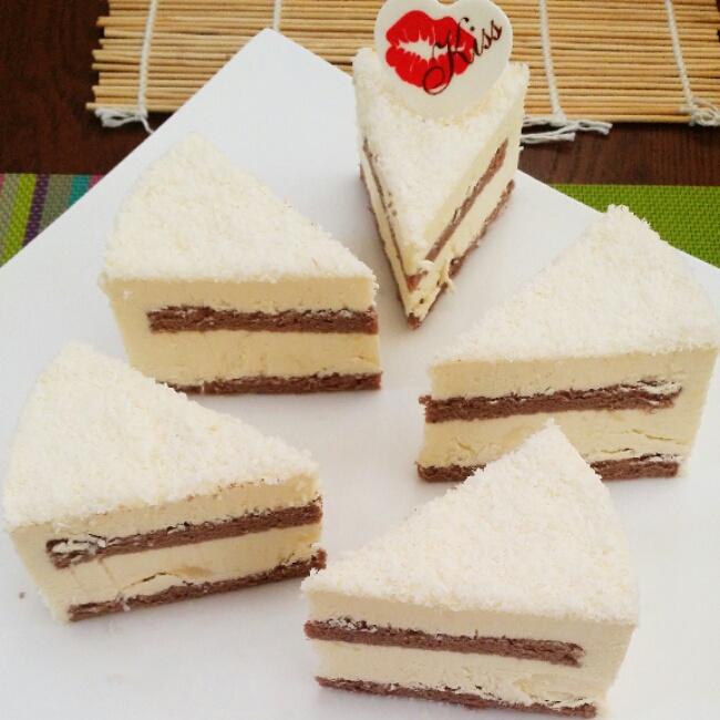 榴莲芝士慕斯蛋糕