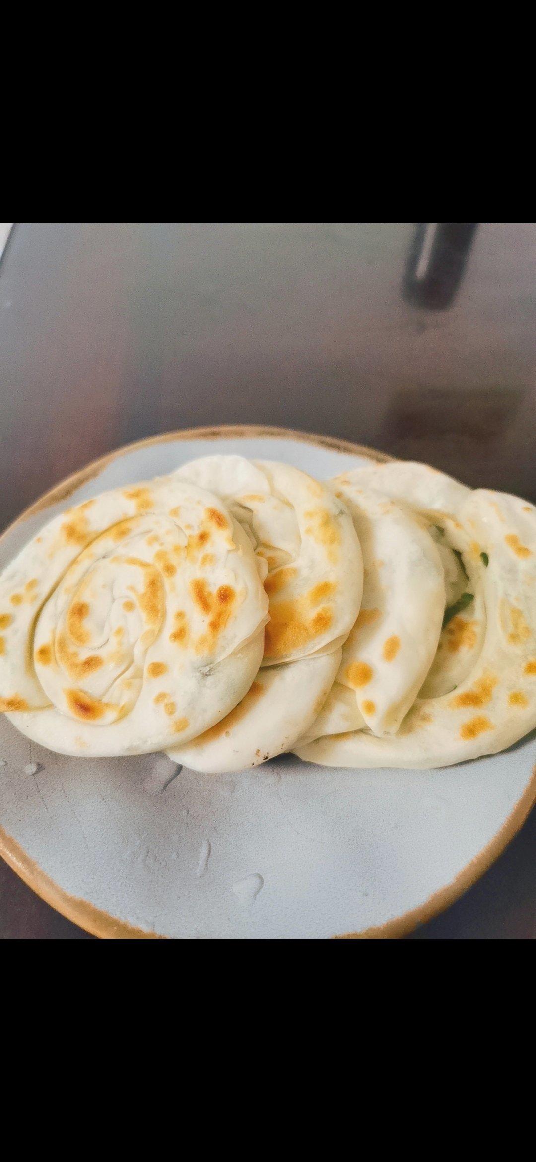 饺子皮葱油饼
