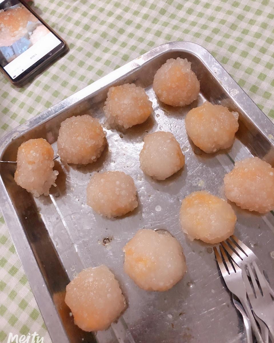 紫薯西米糕点