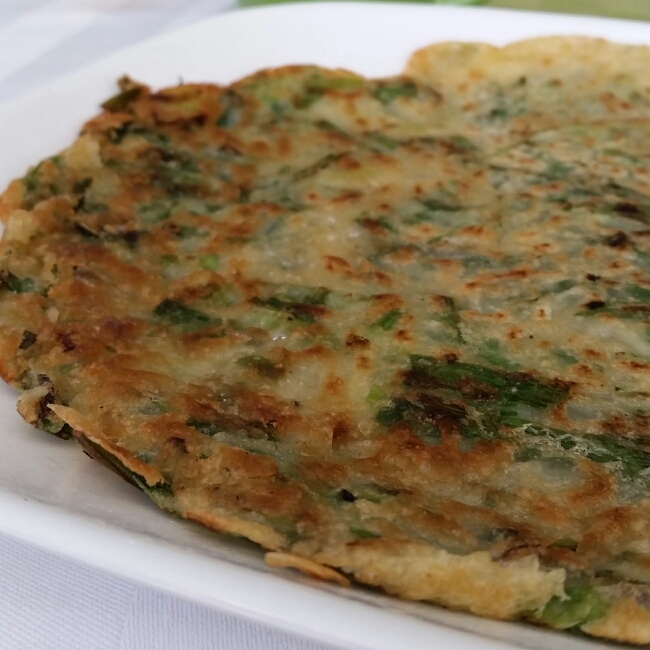 小嬛iris做的韩式韭菜饼