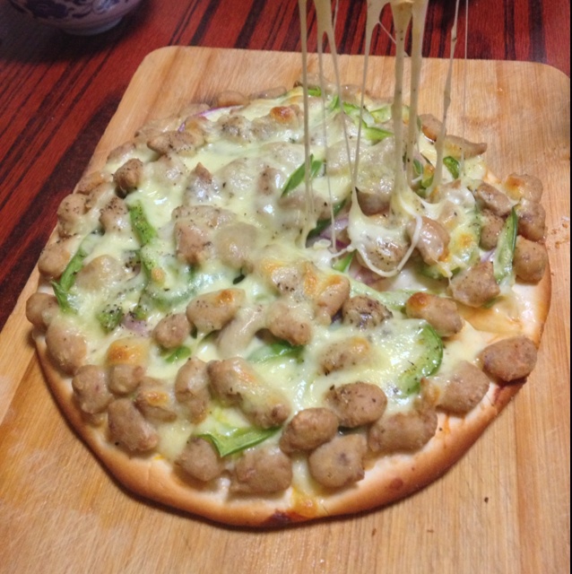 黑胡椒牛肉披萨