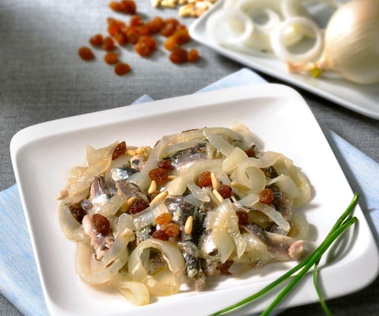 意大利开胃沙丁鱼 sarde in saor