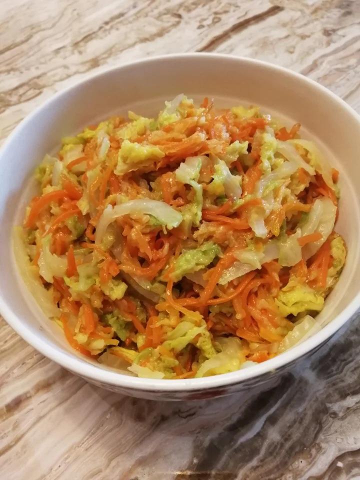 粉蒸卷心菜（无油菜）