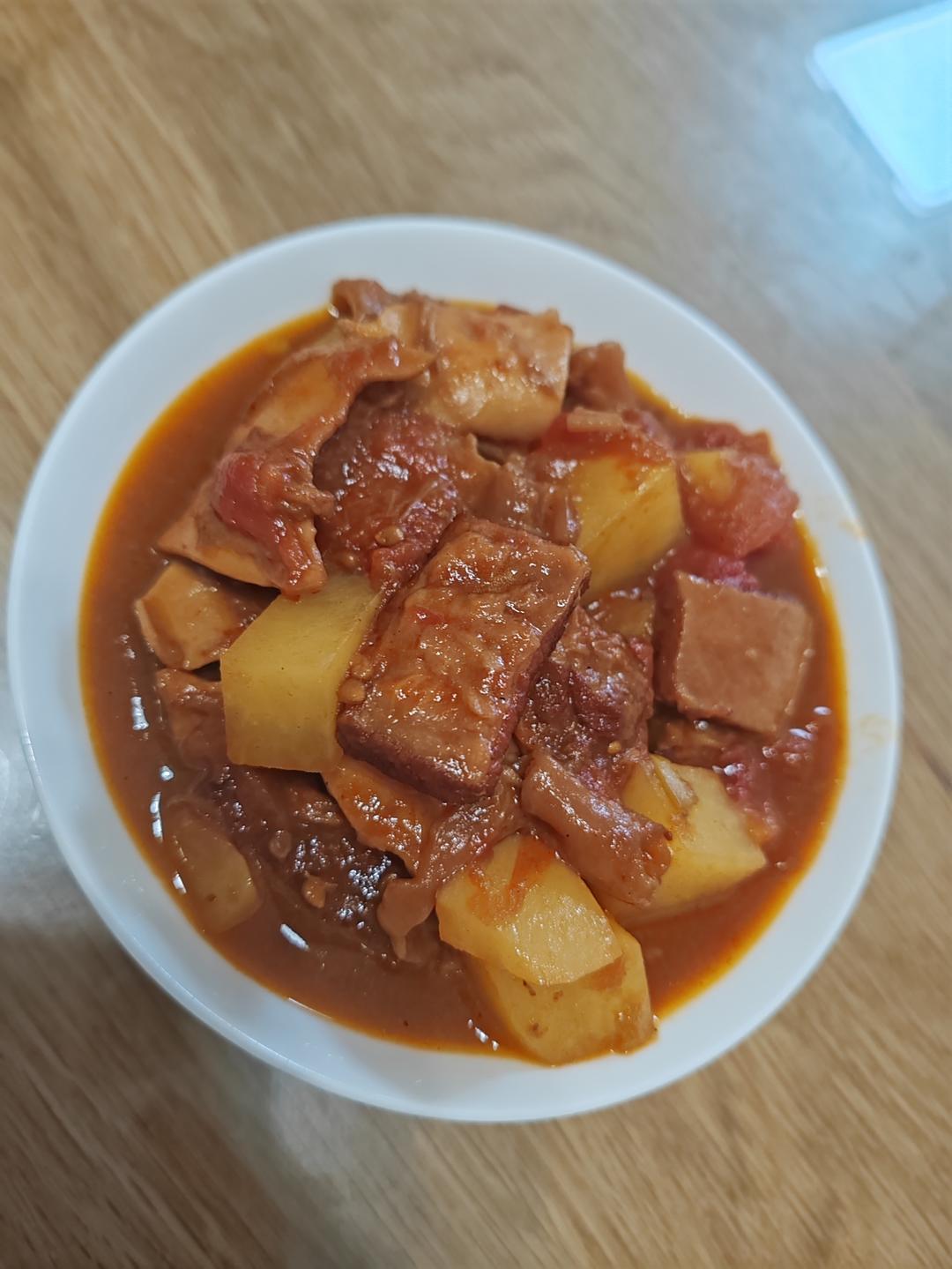 番茄牛腩 方法简单超下饭