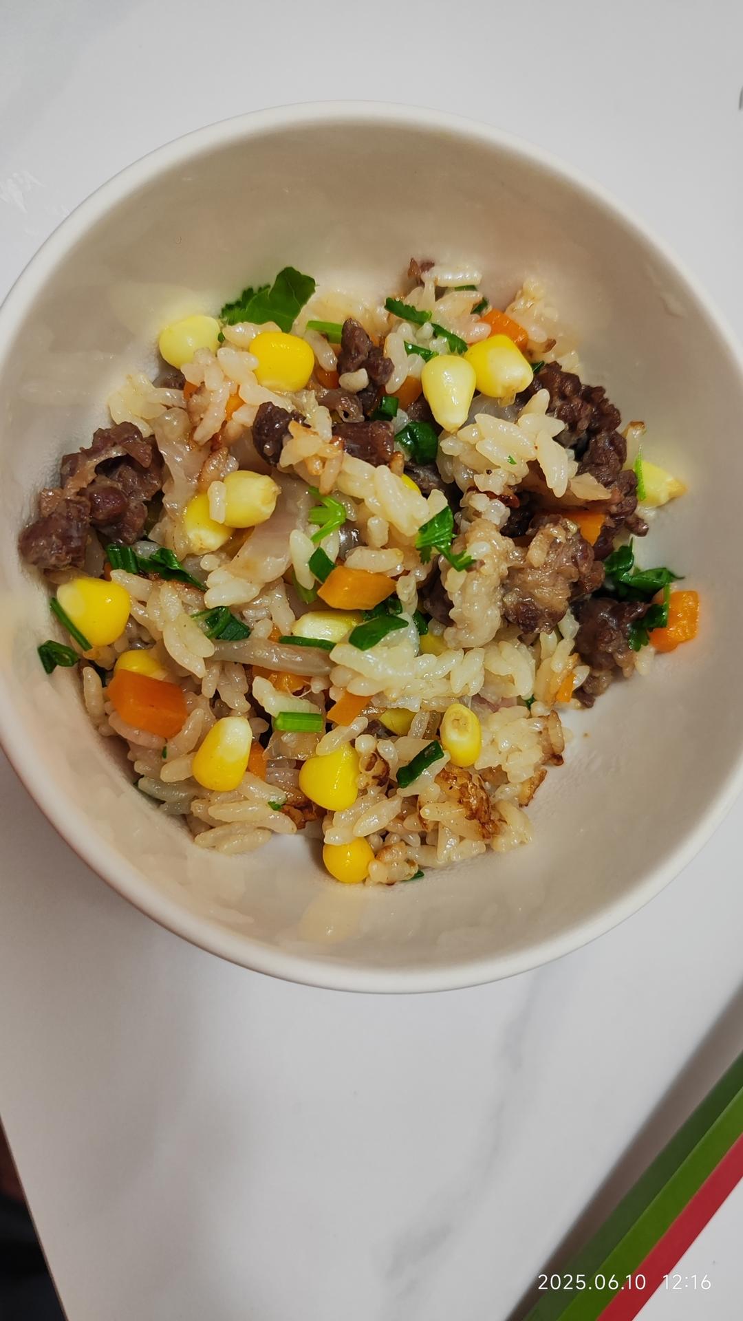 牛肉焖饭！巨好吃！