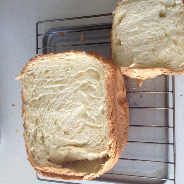 简易汤种白面包 面包机版 兼泡面团大法