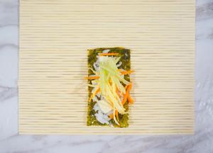 卷寿司·宝宝也能吃的日式料理的做法 步骤7