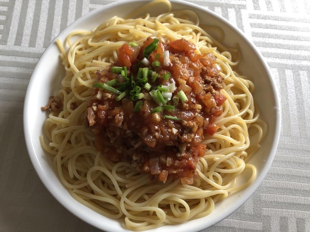 番茄肉酱意大利面-家常版