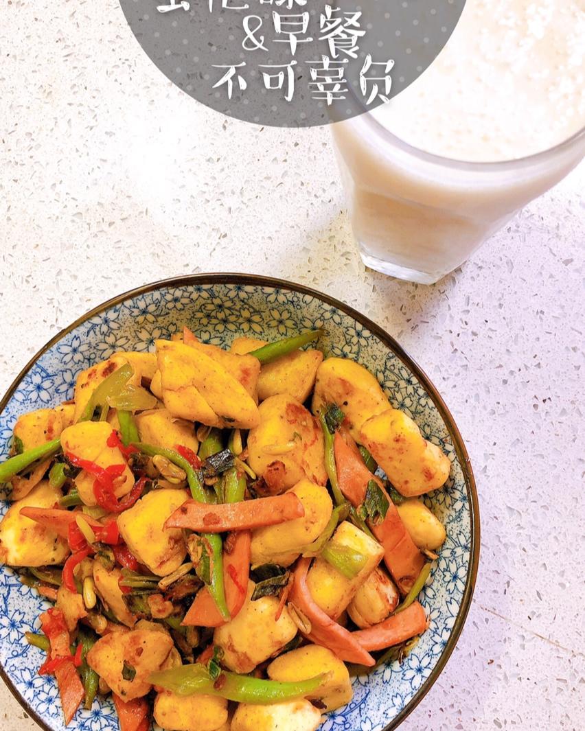 黄金炒馒头（秘制）