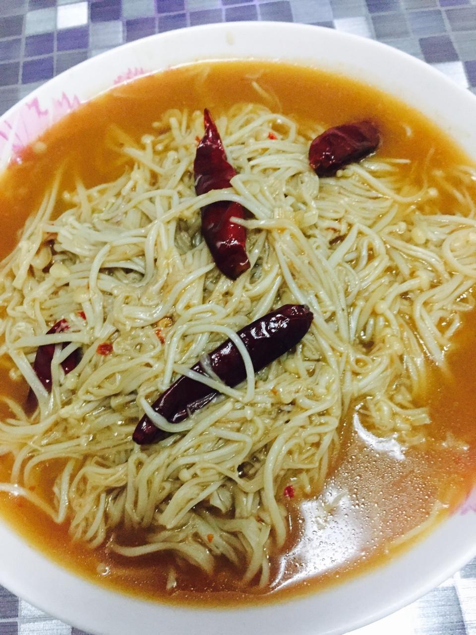 辣炒金针菇