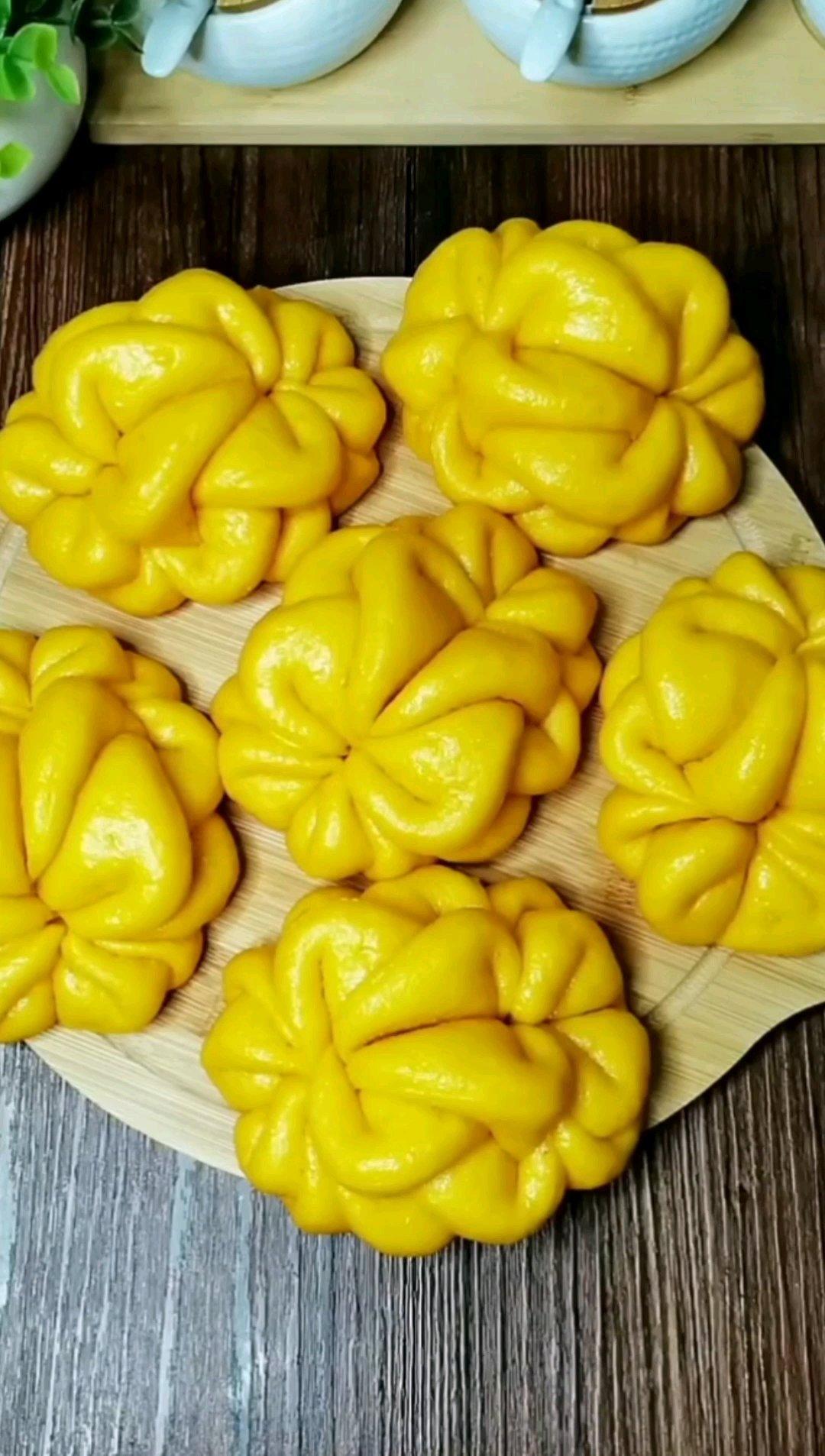 漂亮花卷  造型馒头一次醒发  快手面食     附细节视频详解