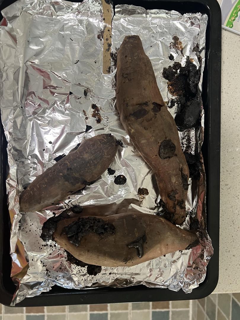 【糯唧唧的烤红薯】糖油四溢皮肉分离外糯里嫩吸溜着吃！