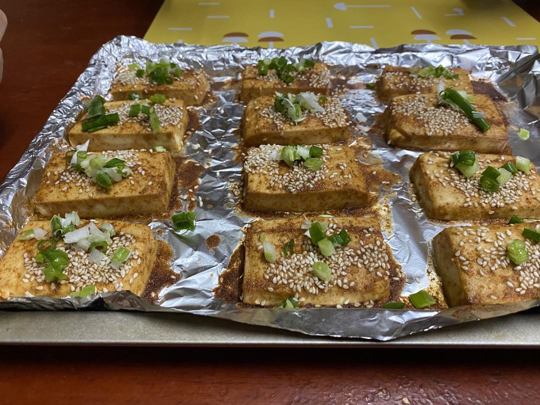 烤箱烤豆腐