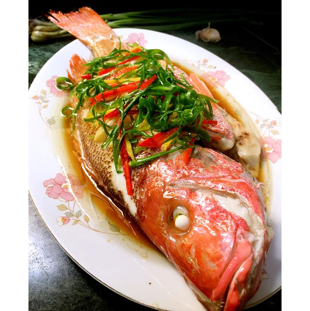 may一米阳光做的清蒸红丝鱼