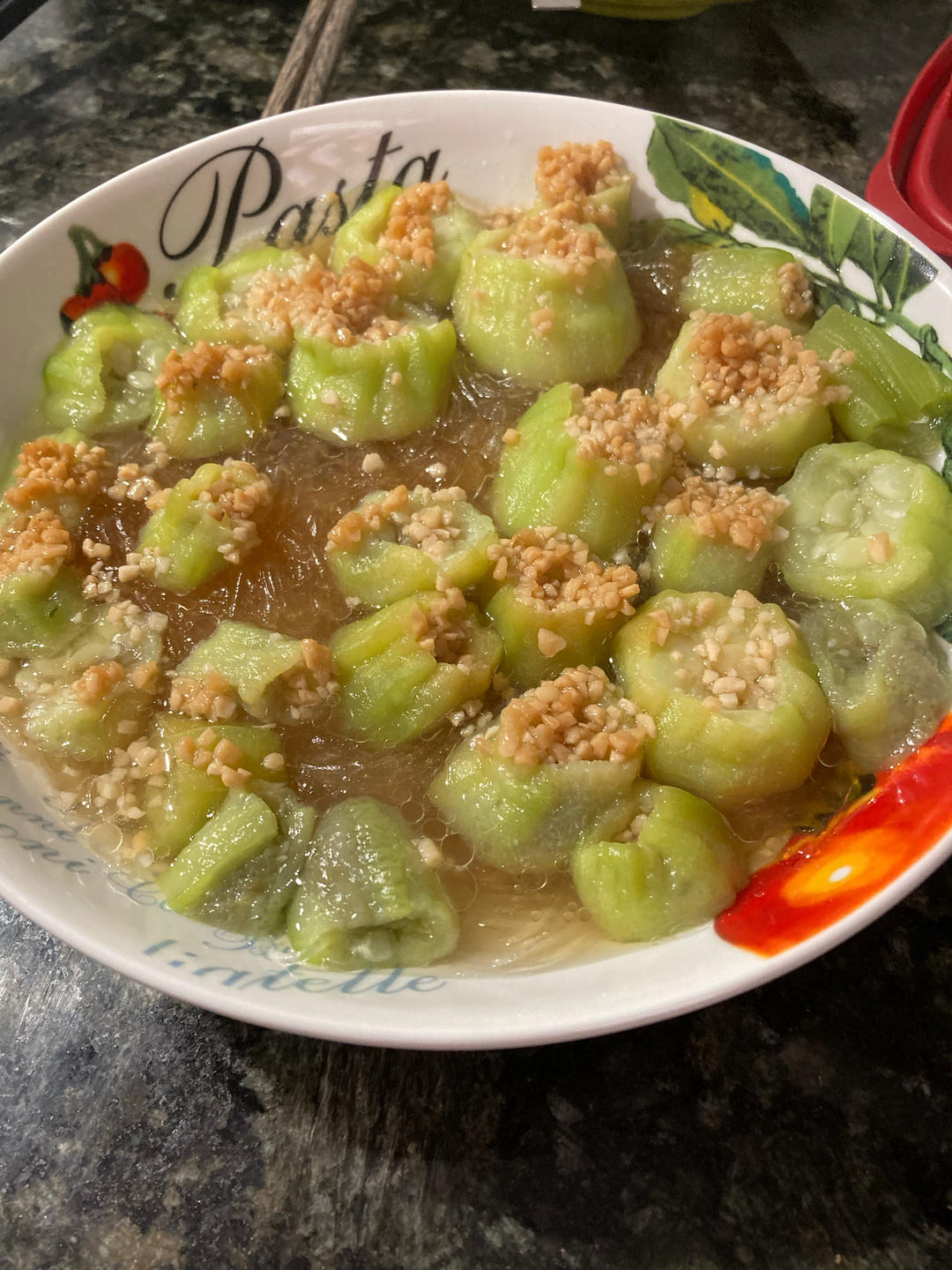 蒜蓉粉丝蒸丝瓜