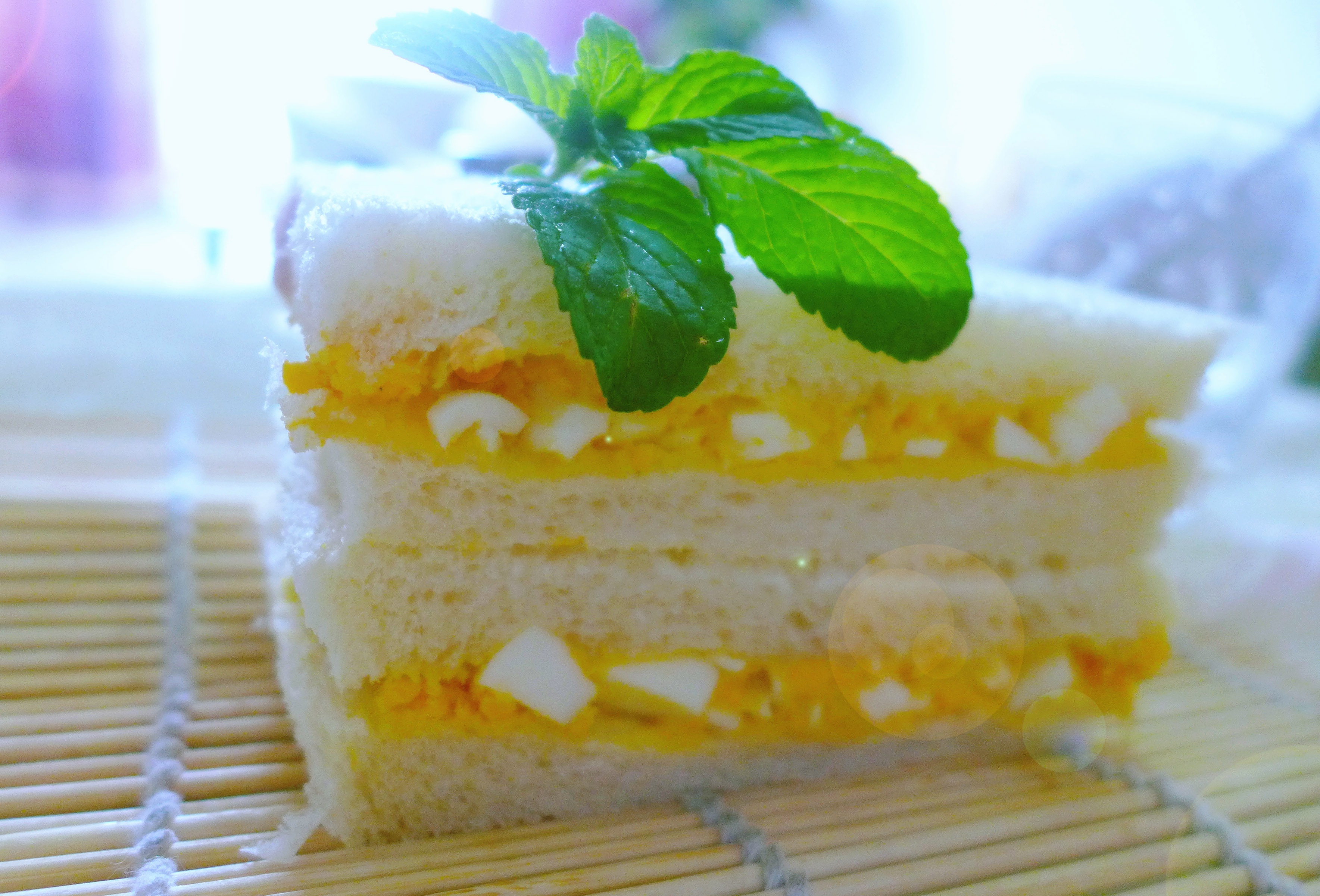 鸡蛋三明治