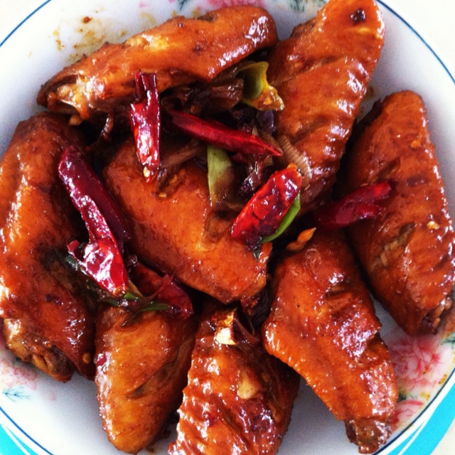 孜然花椒鸡中翅